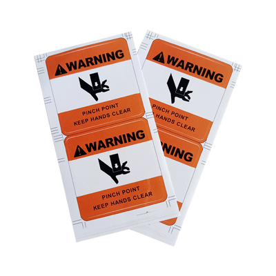 Etykieta Winylowe naklejki samoprzylepne Ostrzeżenie dotyczące bezpieczeństwa Niebezpieczeństwo Ostrzeżenie o napięciu Nie zbliżaj się