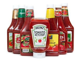Spersonalizowana etykieta na butelkę z ketchupem pomidorowym Drukowanie wodoodporne