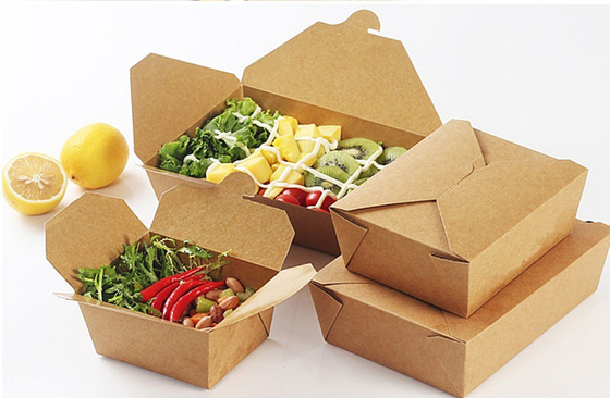 Jednorazowe opakowanie kartonowe do pakowania w papier pakowy klasy spożywczej