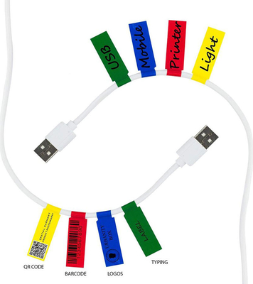 Wodoodporny żaroodporny kabel z drutu PVC Etykieta z etykietą Tagi Marker
