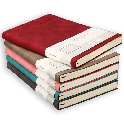 Macaron Colored A5 PU Leather Journal Notatnik do planowania biura biznesowego