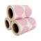 2-calowe okrągłe etykiety termiczne w różowym kółku na walentynki odporne na zarysowania