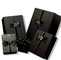 Gelebor Perłowy czarny karton do pakowania prezentów na odzież