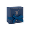 Luksusowy projekt Niebieskie pudełko z tektury falistej Pudełko do pakowania odzieży