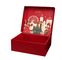 Świąteczne Ciasteczka Czekoladowe Ciastka Wybór Box Projekt Santa Snowman