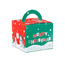 Spersonalizowany druk CYMK Xmas Gift Box na tort bożonarodzeniowy Sweet Candy 600gsm