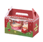 Spersonalizowany druk CYMK Xmas Gift Box na tort bożonarodzeniowy Sweet Candy 600gsm