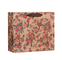 COA Ladies Hand-Held Kraft Floral Torba na zakupy Kwiatowa torba papierowa Torebka