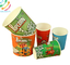 Ekologiczne jednorazowe opakowania do żywności Okrągłe kubki papierowe Popcorn 24 uncje