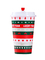 ODM 9oz Jednorazowy papierowy kubek świąteczny do picia kawy z mlekiem i herbatą