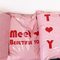 100 mikronów Różowe polietylenowe plastikowe torby pocztowe Opakowania ekspresowe Wysyłka na ubrania