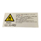 Wodoodporne etykiety ostrzegawcze dotyczące bezpieczeństwa działania